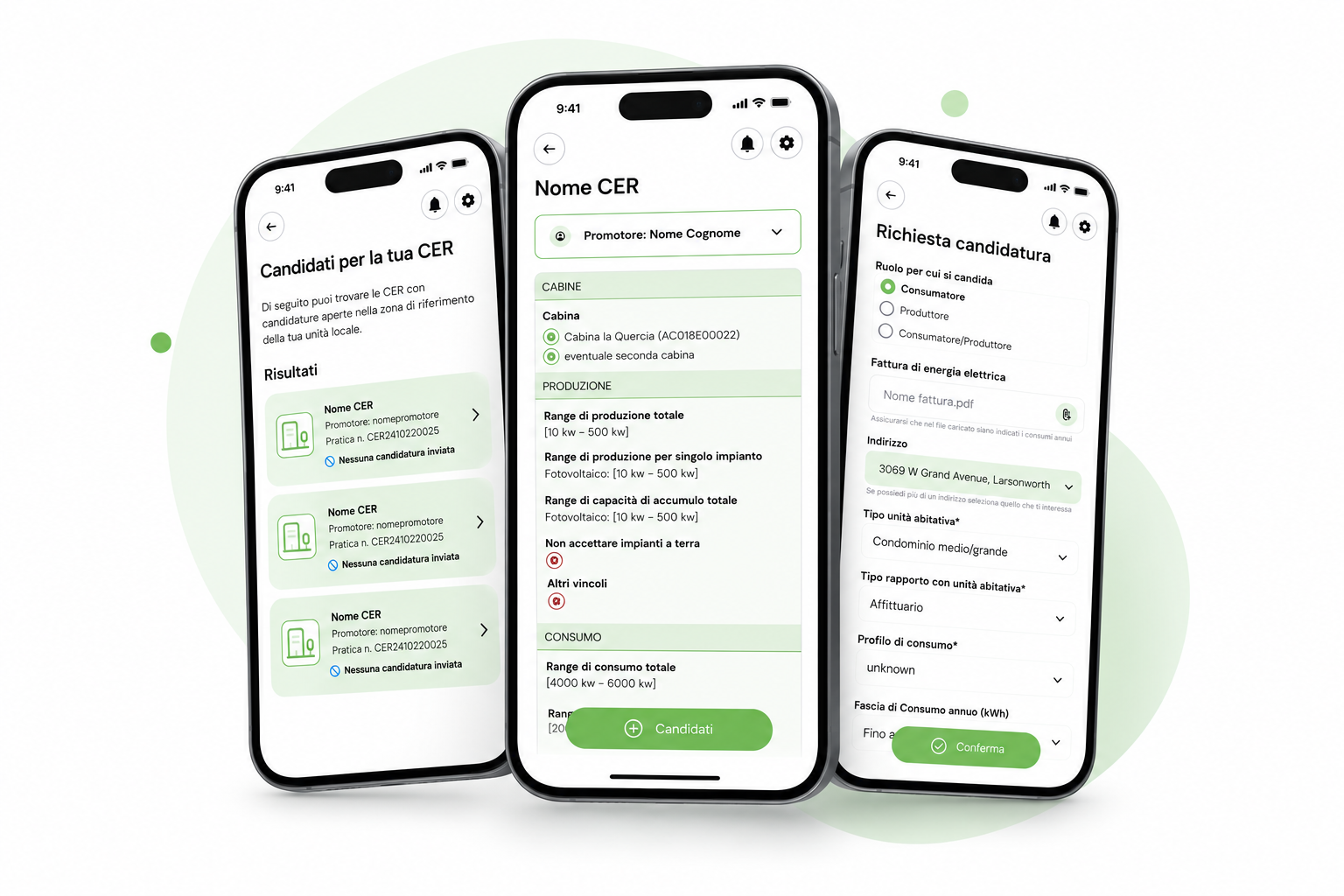 CER Portal Mobile membership application and application management