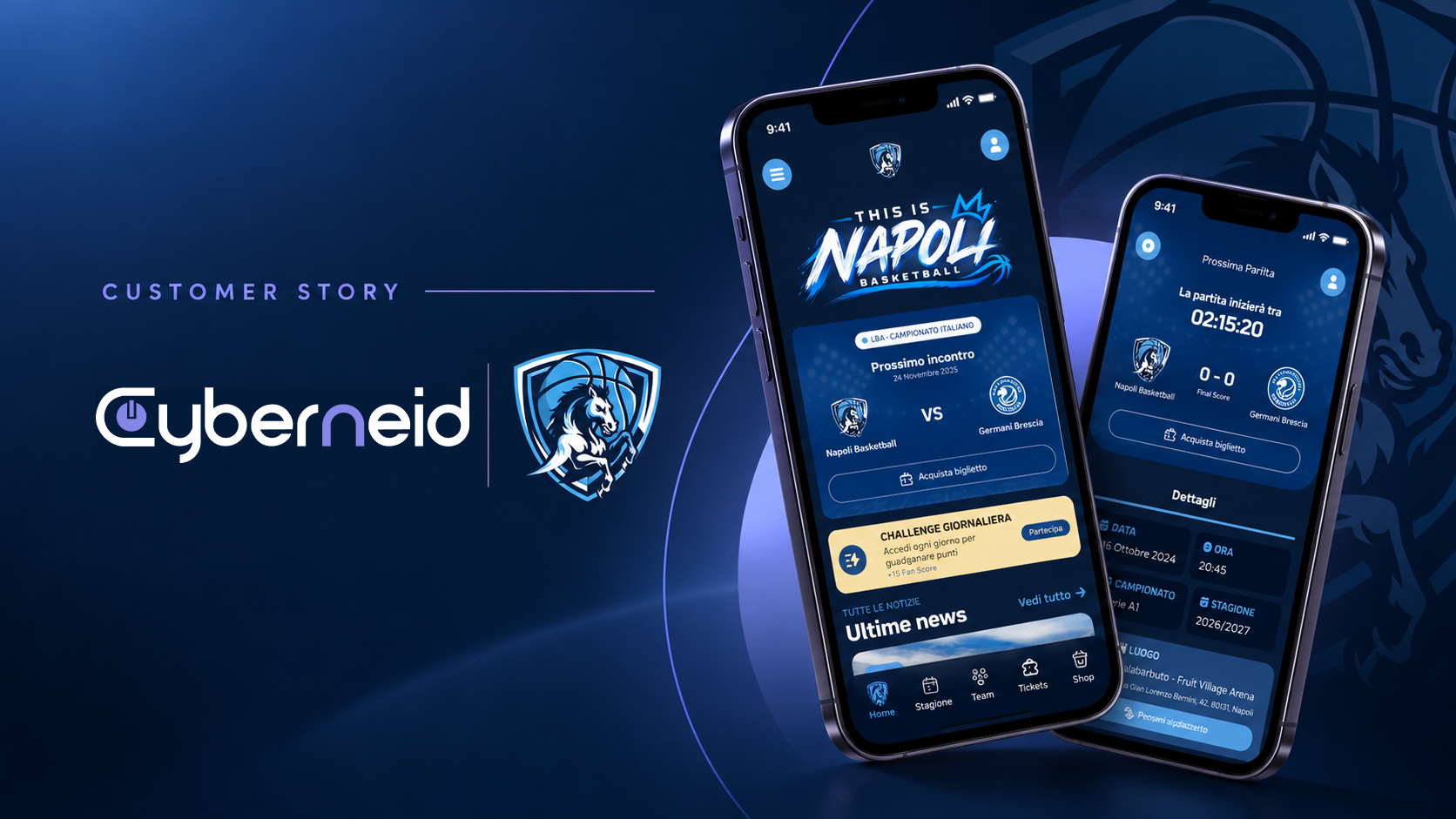 Napoli Basketball App Development
