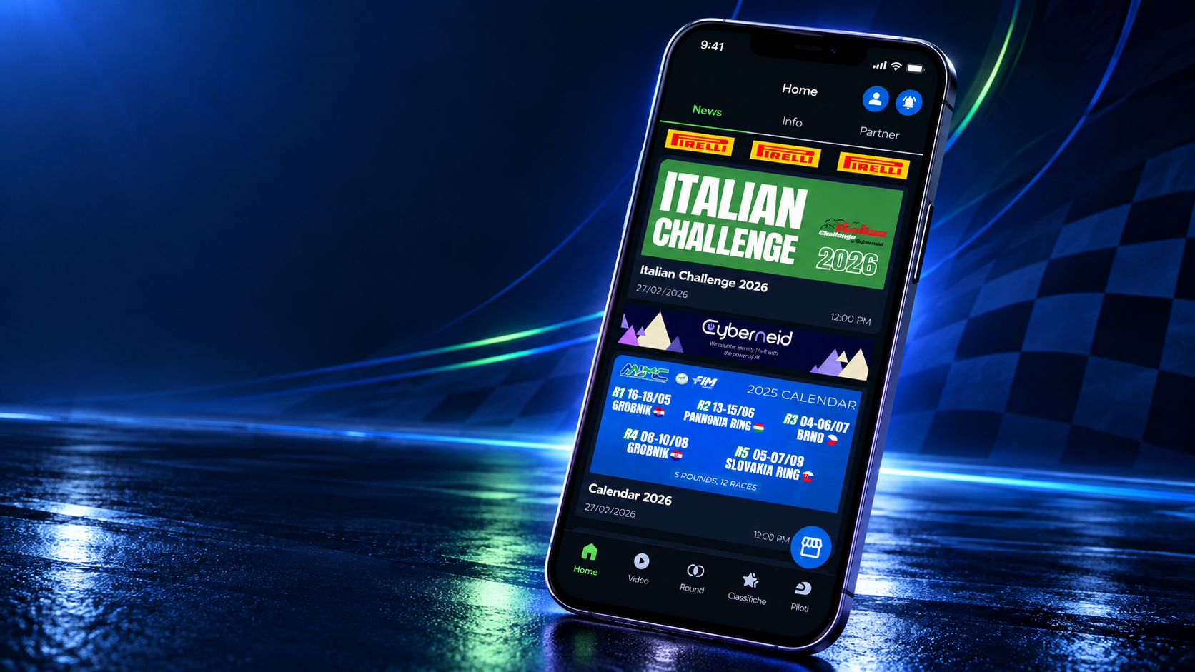 AAIMC mobile app home screen