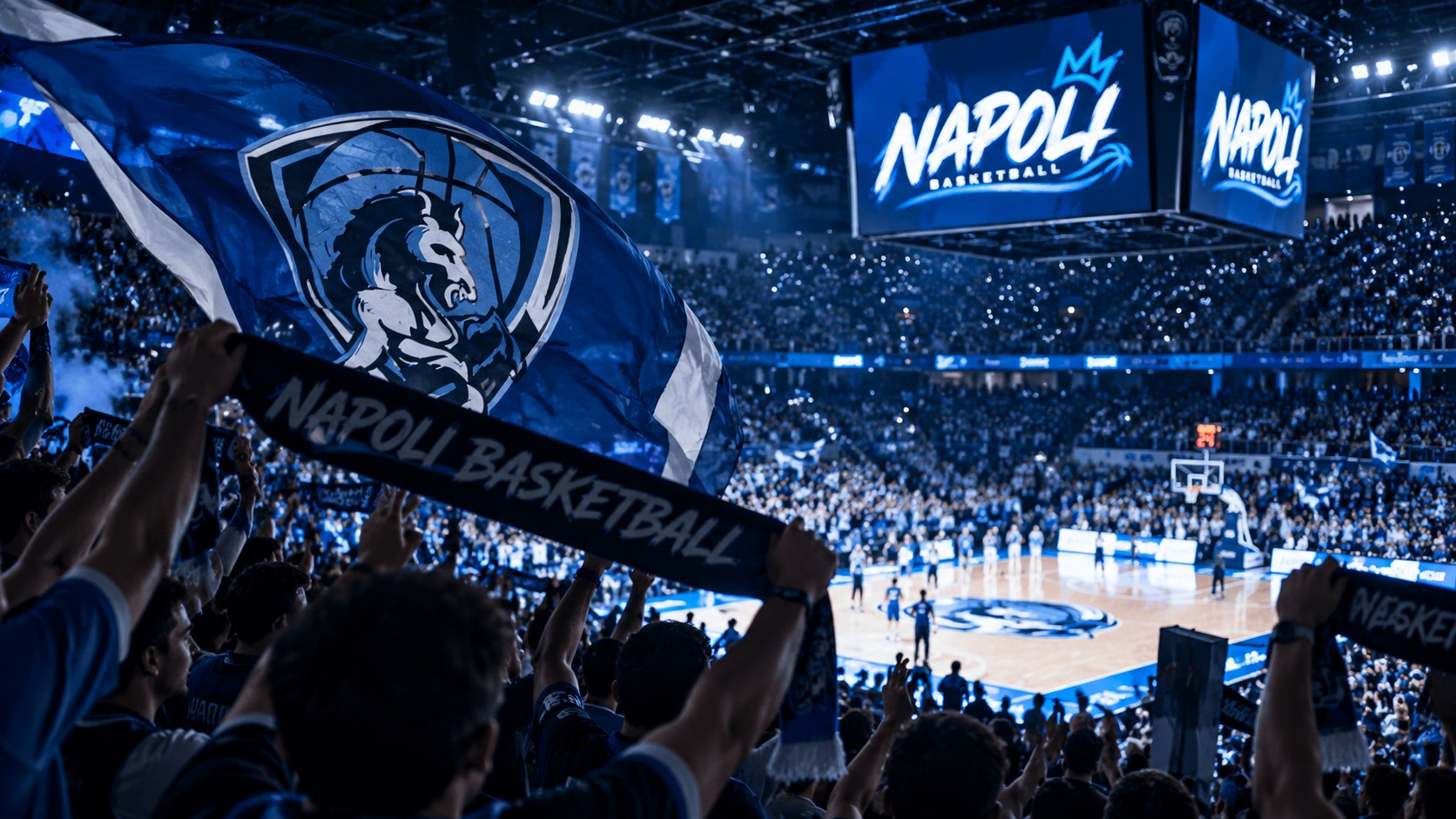 Napoli Basketball fans and matchday experience